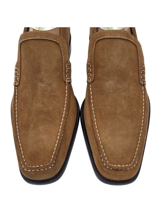 NEW Donald J. Pliner Italy Camel Tan Sport Suede Loafers Dress Shoes Men size 7M main image 9